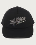 CRYSTAL STONE BAPE STA LOGO MESH CAP LADIES