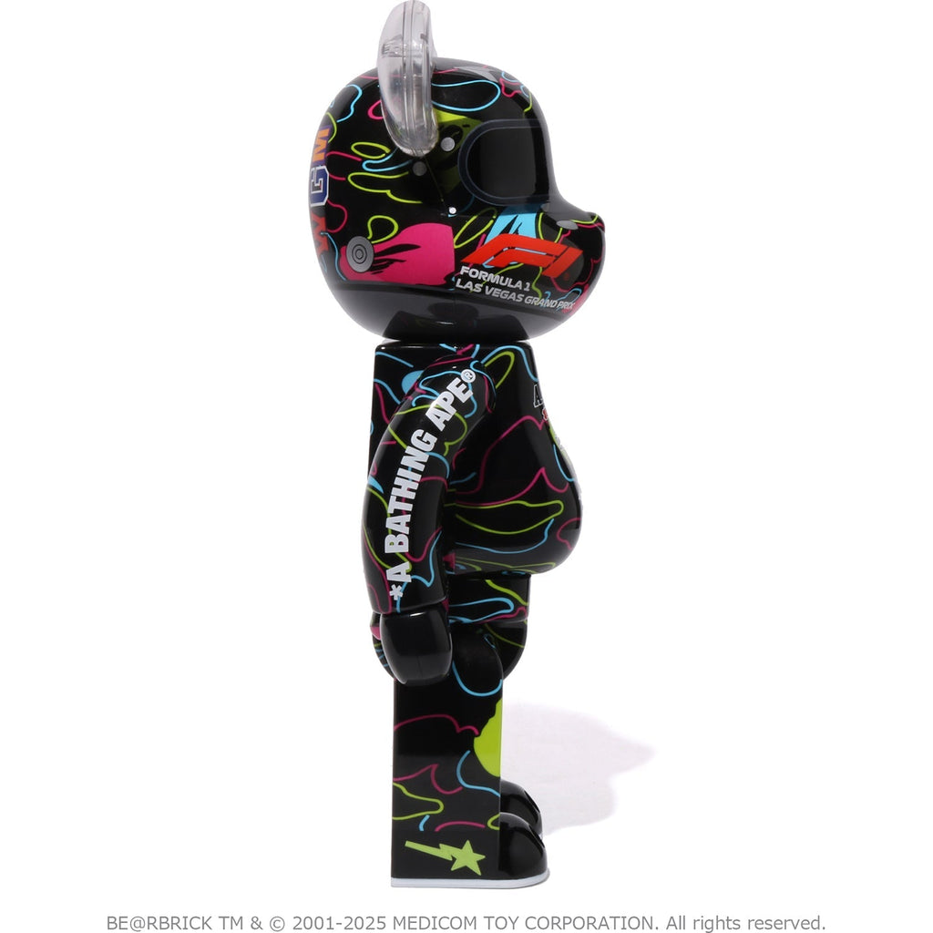 BAPE X F1 LAS VEGAS BE@RBRICK 100%&400%