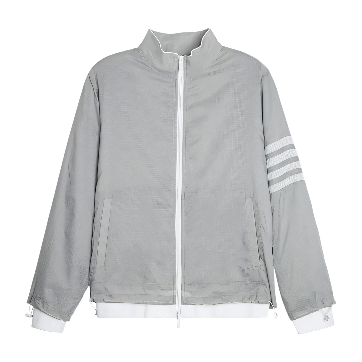 Checkered embossed jacket | Thom Browne