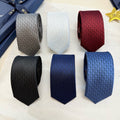 Dior Style Men's Textured Silk Tie