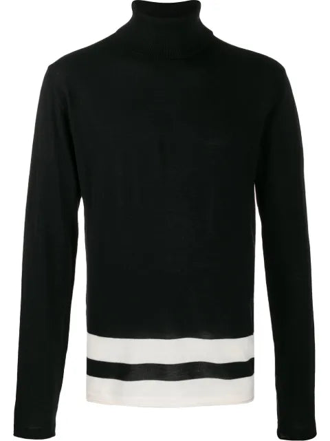 Paura stripe detail jumper