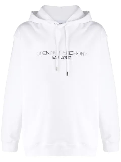 Opening Ceremony embroidered logo hoodie