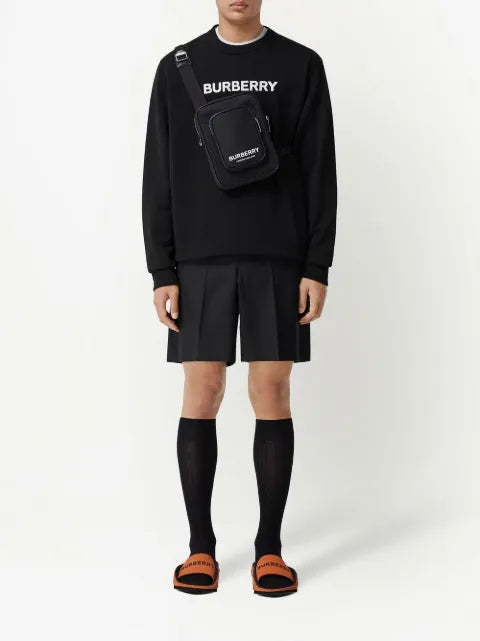 Burberry logo-print long-sleeve sweatshirt