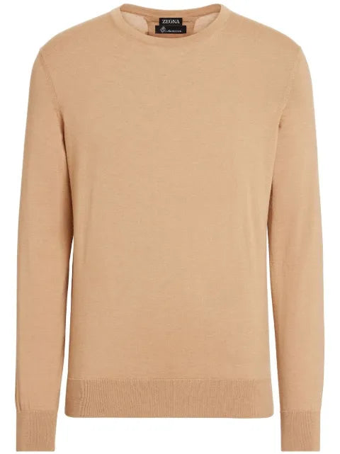 Zegna Pure Vicuna Crewneck sweatshirt