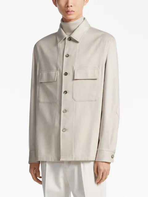 Zegna Alba Oasi shirt jacket