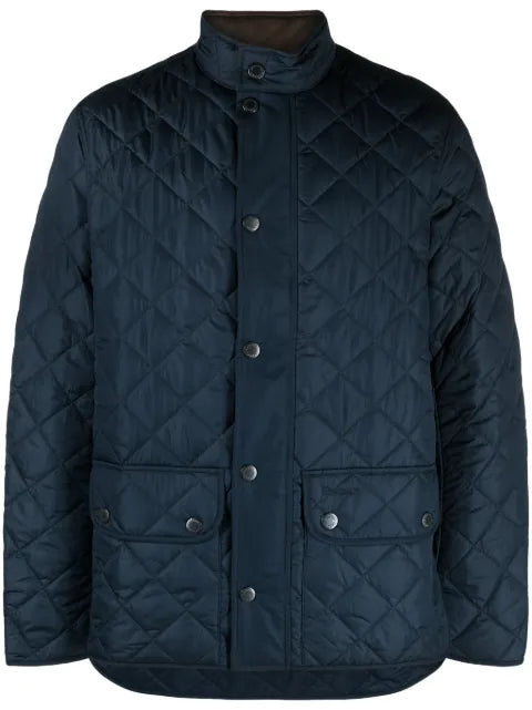 Barbour button-up quilted jacket