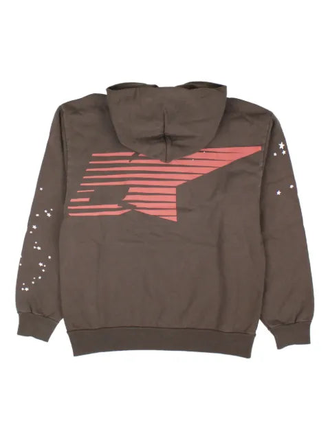 SP5DER Araignee cotton hoodie