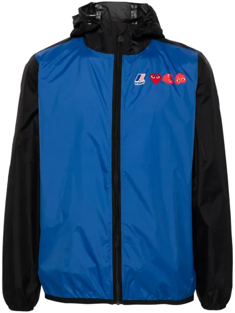 Comme Des Garçons Play x K-Way Claude hooded jacket