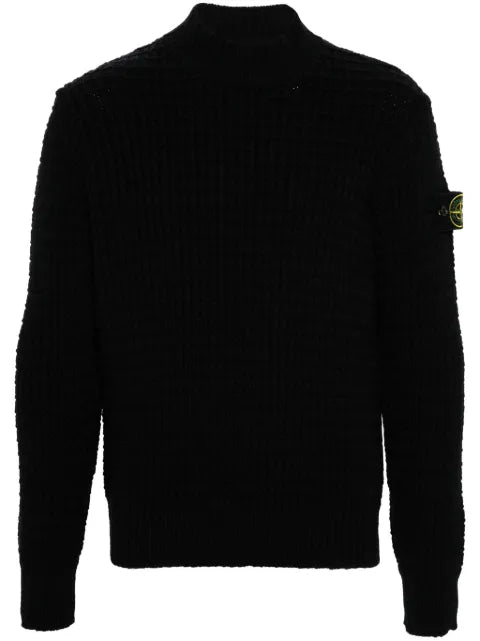 Stone Island Compass-badge 3D-knit jumper