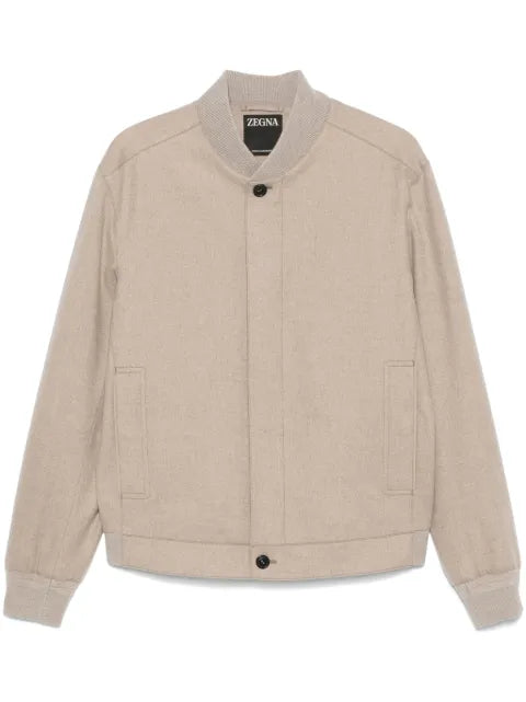 Zegna Oasi Cashmere bomber jacket