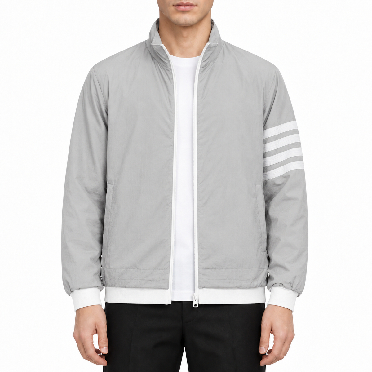 Checkered embossed jacket | Thom Browne