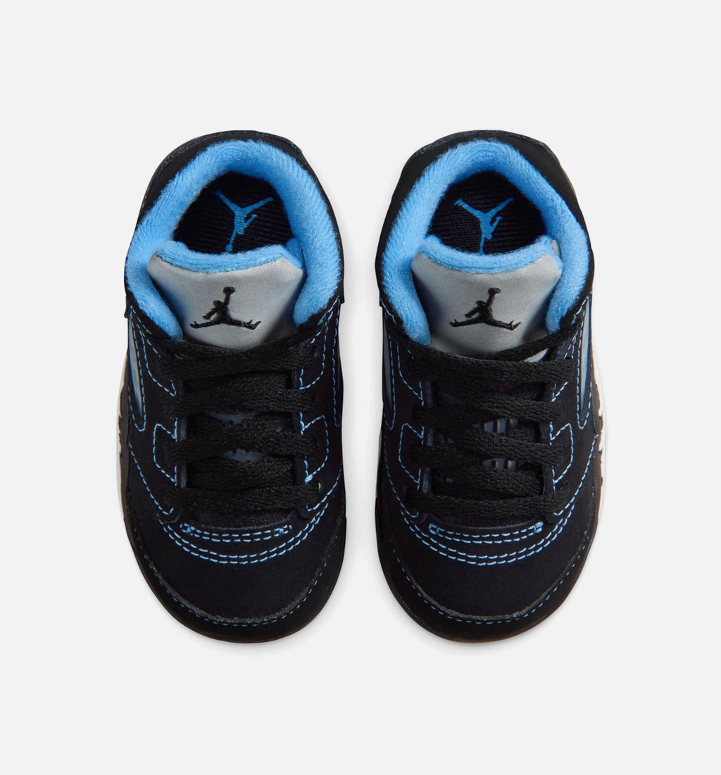 Air Jordan 5 Retro Black Carolina Infant/Toddler Lifestyle Shoe