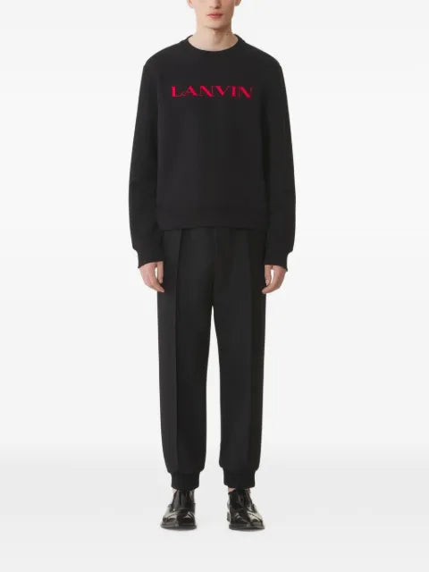 Lanvin embroidered cotton sweatshirt