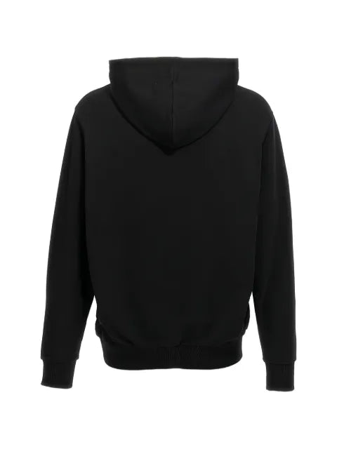 Balmain logo-detail long-sleeve hoodie