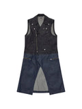 Black Comme Des Garçons panelled gilet