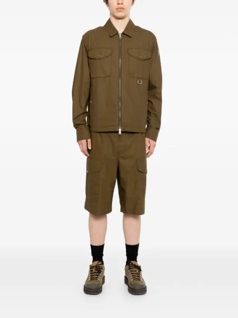 Moncler poplin long sleeve jacket
