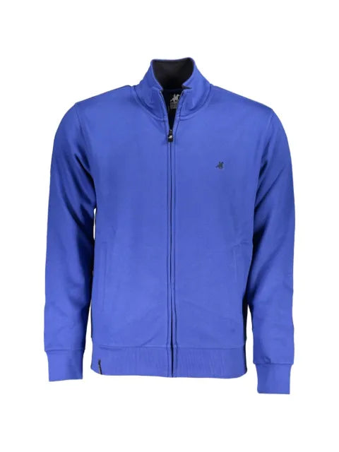 U.S. Grand logo-detail zip-fastening sweatshirt
