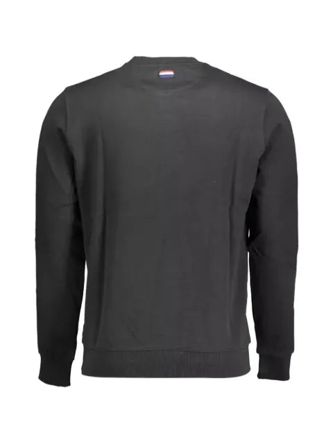 U.S. POLO ASSN. logo-embroidered crew-neck sweatshirt