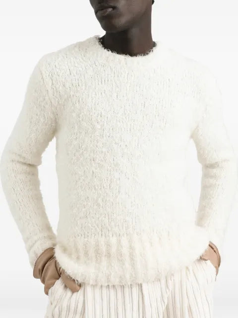 Dolce & Gabbana bouclé-effect pullover