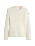 Jil Sander x Moncler ribbed-knit logo-patch sweater