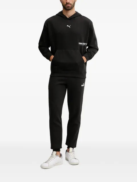 PUMA logo-print pouch-pocket hoodie