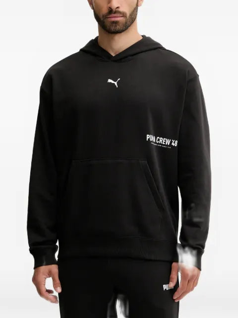 PUMA logo-print pouch-pocket hoodie