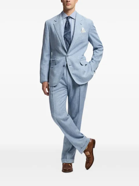 Ralph Lauren Purple Label Glenn delave double-breasted blazer