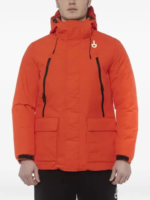 TOND hooded zip-fastening parka