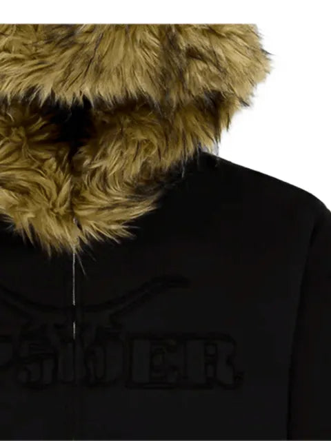 SP5DER Garibaldi studded logo hoodie