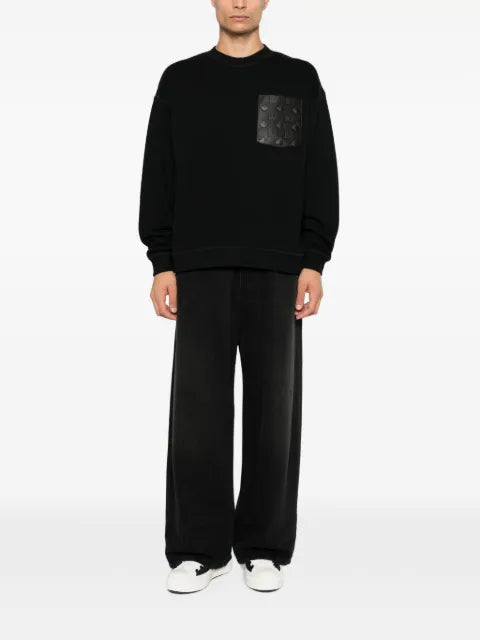 DSQUARED2 logo-embossed sweatshirt