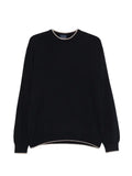 Paul & Shark contrast-trim cashmere sweater