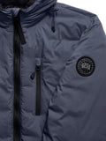 Canada Goose logo-patch hooded padded jacket