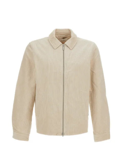 Les Deux corduroy zip-up jacket