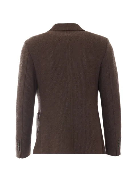 Circolo 1901 single-breasted wool-blend jacket