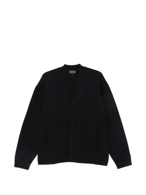 Emporio Armani V-neck knitted cardigan