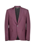 John Richmond topstitched peak-lapel blazer
