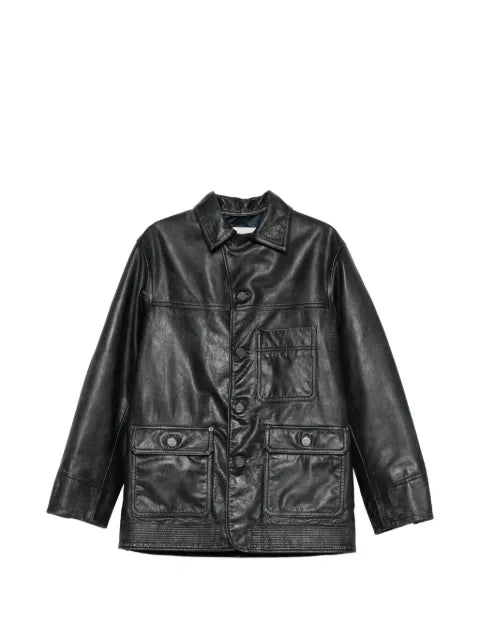 G-Star RAW leather chore jacket