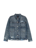 EVISU Daicock print denim jacket