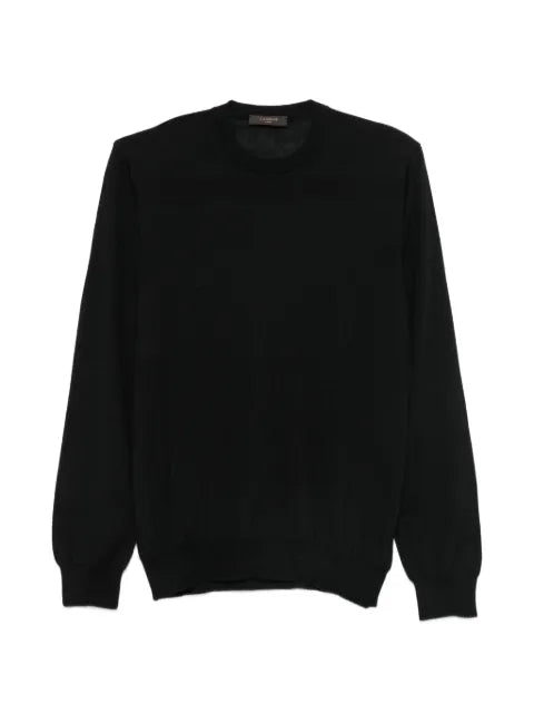 Zanone crew-neck long-sleeve sweater