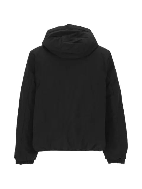 Ecoalf Cartes hooded logo-print jacket