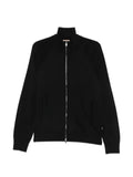 BOSS zip-up raglan-sleeve sweater