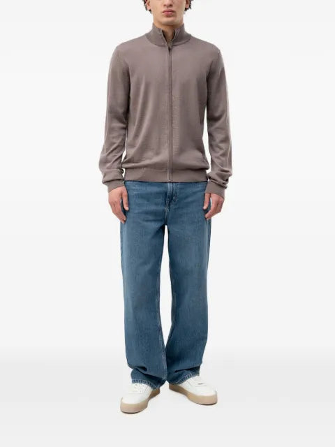 HUGO zip-up cardigan