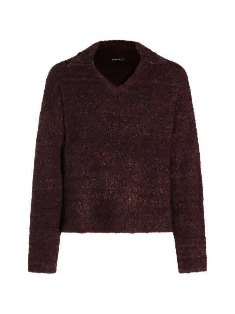 Daily Paper bouclé V-neck sweater
