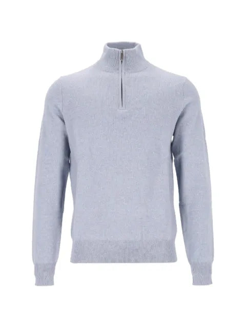 BOMPARD Côme zip-neck cashmere sweater