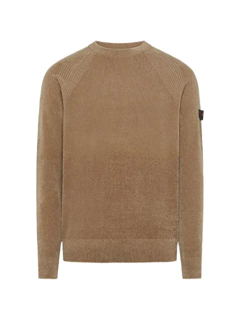 Peuterey Sironi 01 ribbed-knit raglan-sleeve sweater
