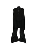 Rick Owens asymmetric panelled sweater