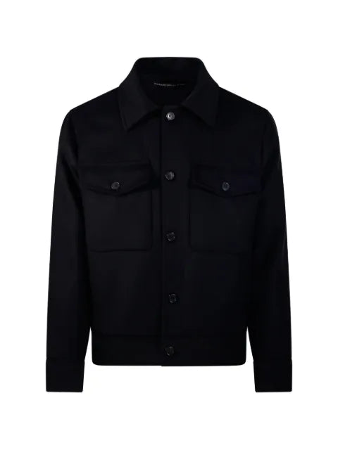 Department 5 button-up chest-pocket jacket