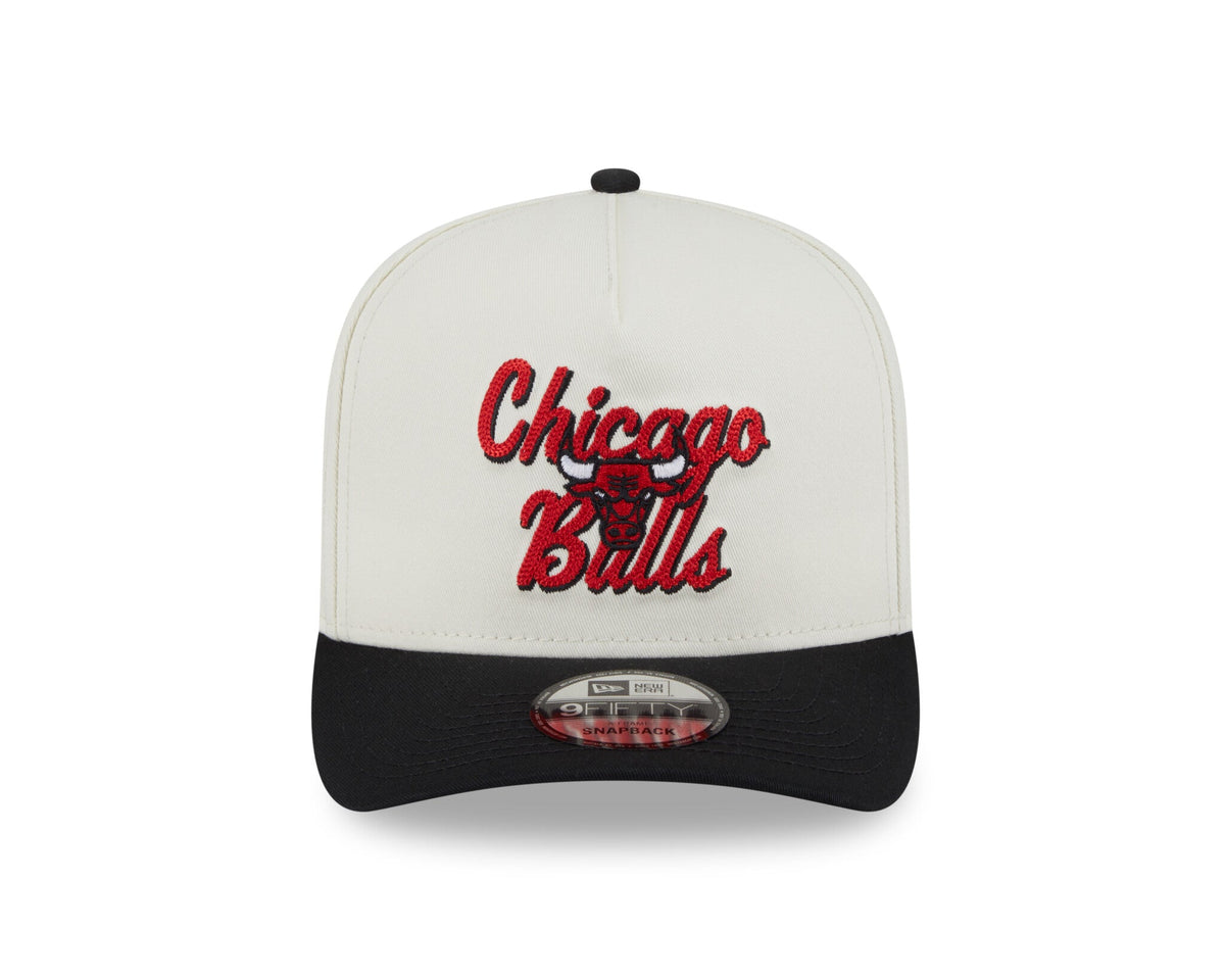 New Era 950 A-Frame Chicago Bulls Chainstich Snapback Hat