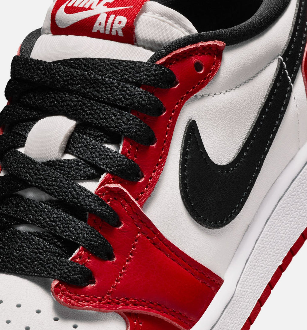 Air Jordan 1 Retro Low OG Chicago Big Kids' Sneakers - Red / Black / White