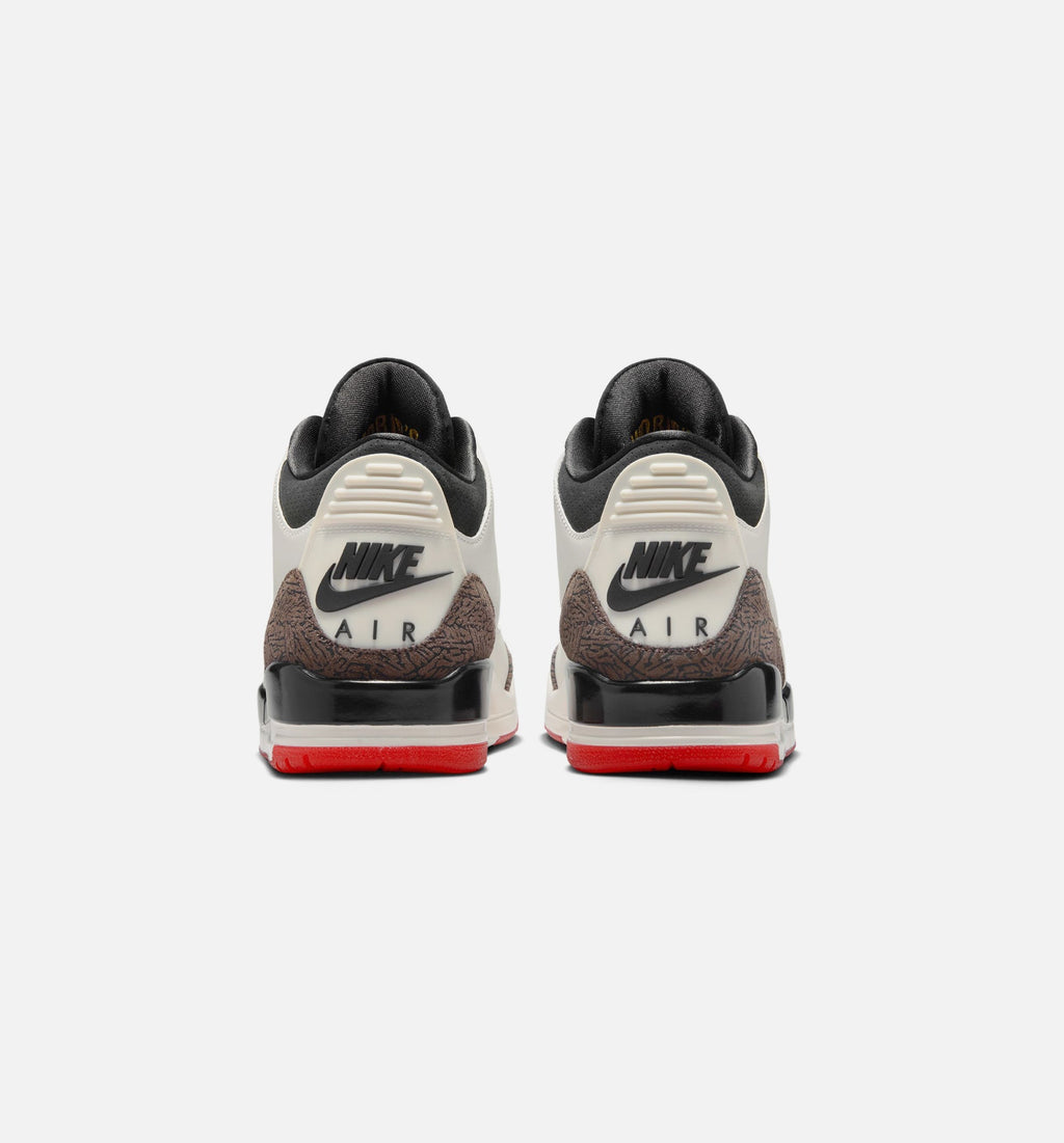 Air Jordan 3 Retro Sail & University Red – Men's Lifestyle Shoe | Sail/Black/University Red/Pale Ivory
